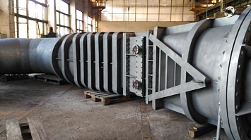 Труба Вентури, используемая в технологическом процессе производства железа, отгружена в адрес Лебединского ГОКа 